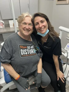 Smiling MyDental patient at the dental office in Lutz, FL near Cheval